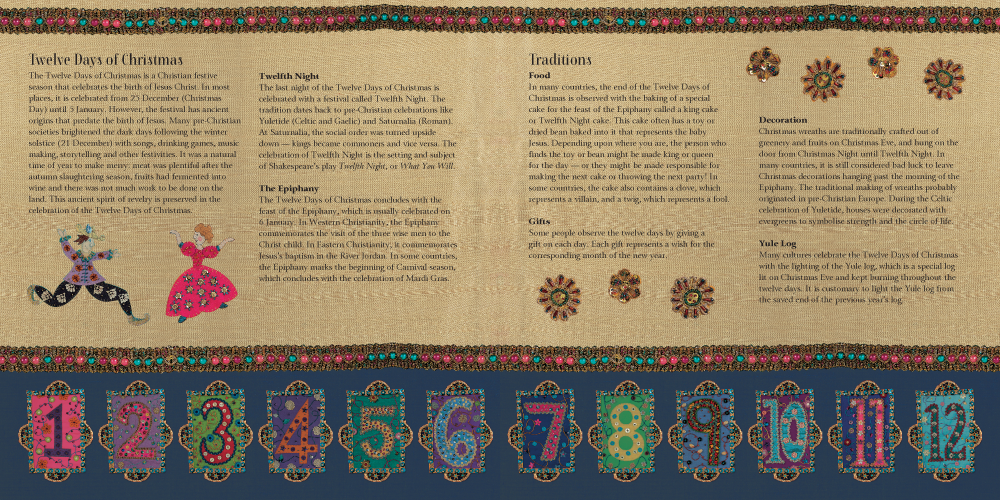 The Twelve Days of Christmas Interior