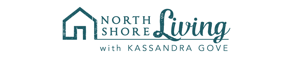 North Shore Living with KG Logo Design