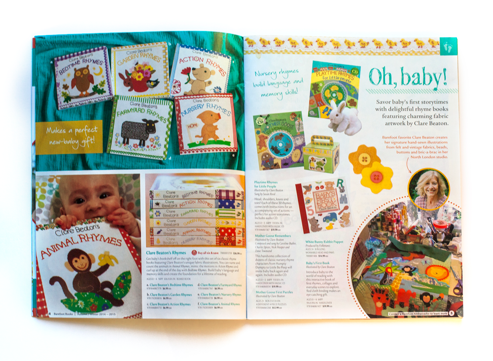Barefoot Books Catalog Spread