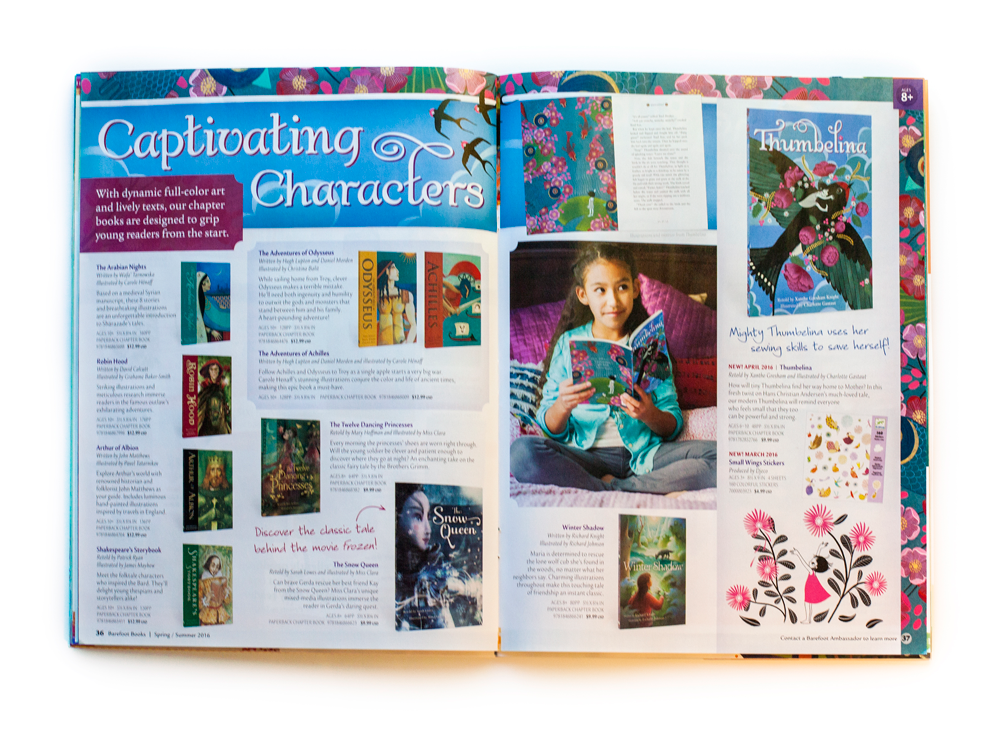 Barefoot Books Catalog Spread